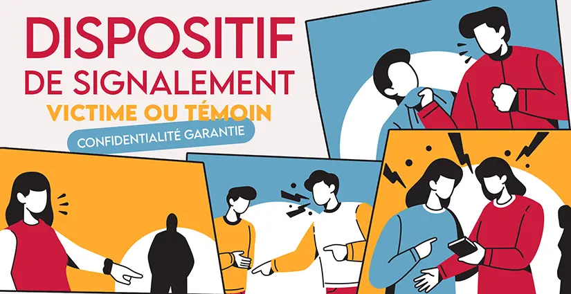 Nouvelle prestation : dispositif de signalement, victime ou témoin, confidentialité garantie